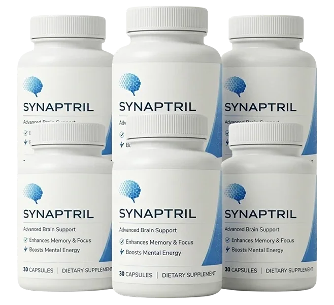 Synaptril advanced brain support six-bottle pack